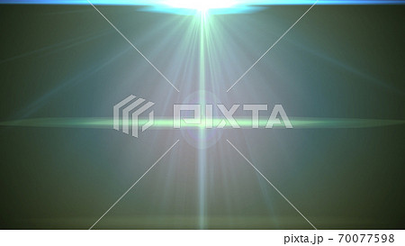 スパークルビーム光線グラフィック背景ループ素材 70077598