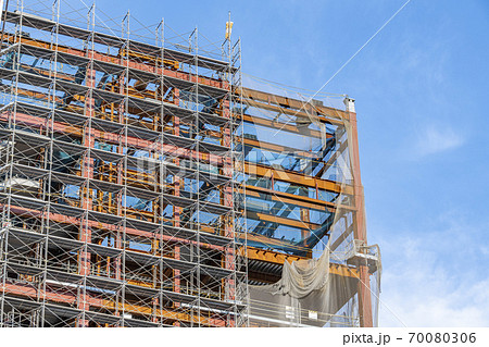 高層ビルの建設現場 高層ビルの建設現場 70080306