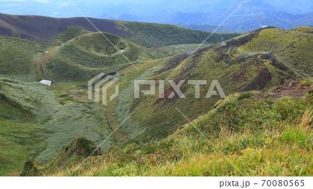秋田駒ヶ岳から見た風景(景色) 秋田駒ヶ岳から見た風景(景色) 70080565