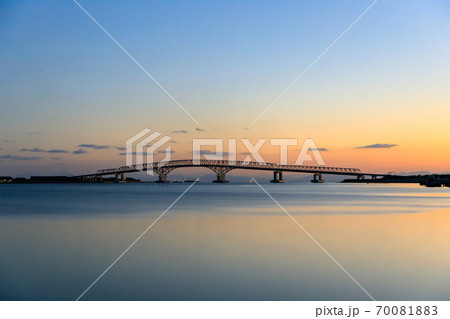 夕方の興産大橋 夕方の興産大橋 70081883
