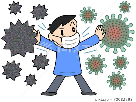 コロナ・インフルエンザの同時流行（男性） 70082298