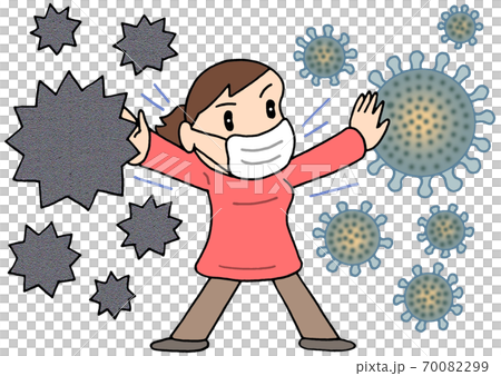 電暈和流行性感冒同時流行（女性） 70082299