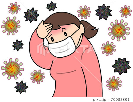 コロナ・インフルエンザの同時流行（女性） 70082301
