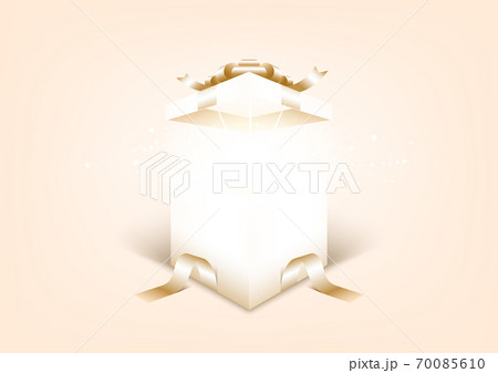 Surprise gift box vector illustration background 70085610