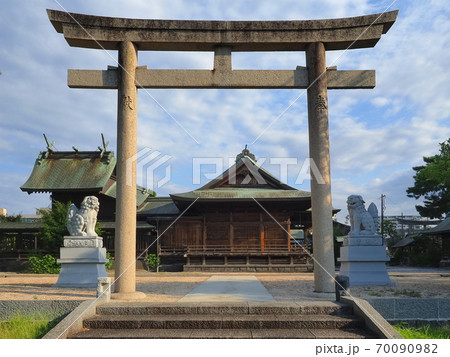松江須衛都久神社鳥居1 松江須衛都久神社鳥居1 70090982