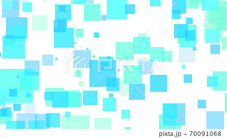 CGスクエア　多数の四角の背景素材 70091068
