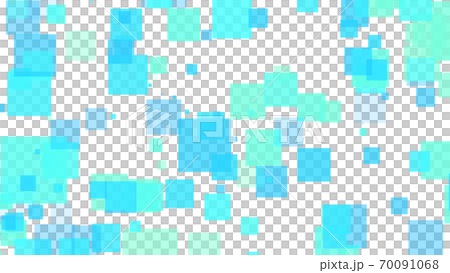 CGスクエア　多数の四角の背景素材 70091068