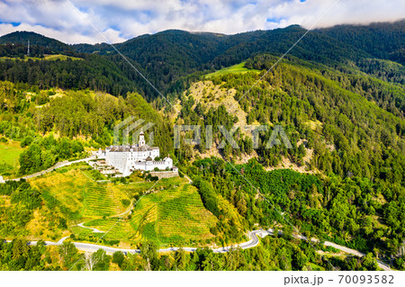 Marienberg Abbey in South Tyrol, Italy Marienberg Abbey in South Tyrol, Italy 70093582