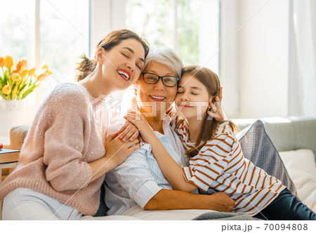 family spending time together family spending time together 70094808