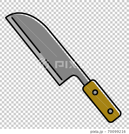 Kitchen knife illustration tool icon cooking... - Stock Illustration  [70099216] - PIXTA