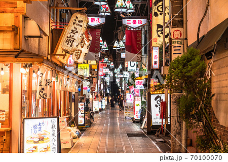 《東京都》中野駅前・飲み屋街 70100070