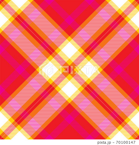 Plaid pattern seamless. Check fabric texture. Stripe square background. Vector textile design. 70100147