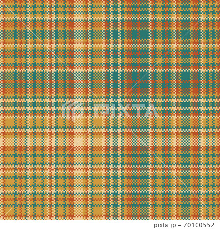 Tartan plaid pattern seamless. Print fabric texture. Check vector background. 70100552