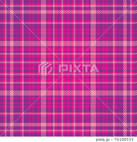 Tartan plaid pattern seamless. Print fabric texture. Check vector background. 70100555