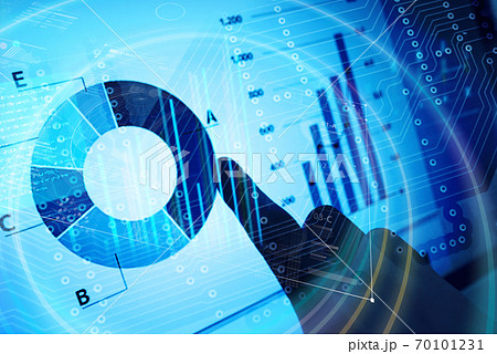 5Gによるビッグデータ 　イメージ 70101231