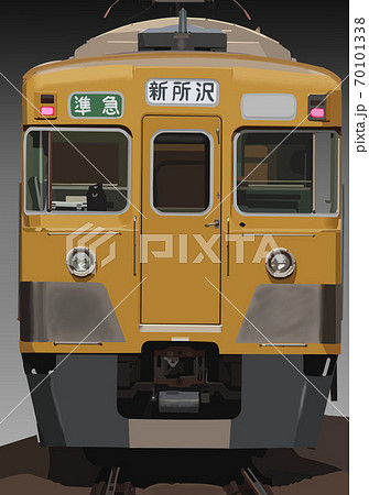 旧2000系 準急新所沢行 旧2000系 準急新所沢行 70101338