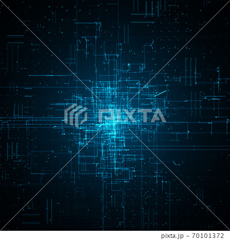 Glowing Circuit Network. Big Data Concept Glowing Circuit Network. Big Data Concept 70101372