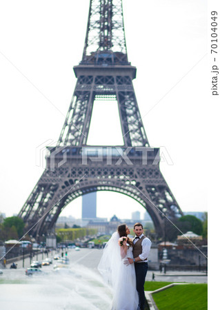 Couple in love in Paris, wedding photography 70104049