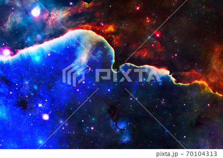 Starfield. Elements of this image furnished by NASA 70104313