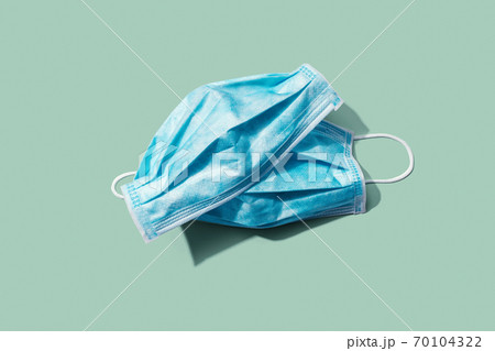 Blue surgical masks 70104322
