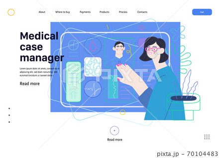 Medical insurance template - medical case manager 70104483