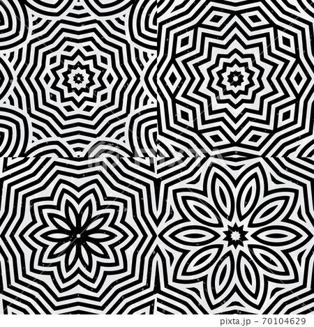 4 in 1 Beautiful symmetrical Minimal designs Elements of tribal design on Gray shades abstract splash background 4 in 1 Beautiful symmetrical Minimal designs Elements of tribal design on Gray shades abstract splash background 70104629