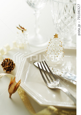 クリスマス・テーブルセッティング 70106327