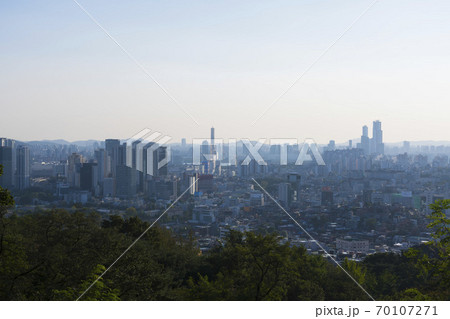 風景 南山 ソウル 70107271