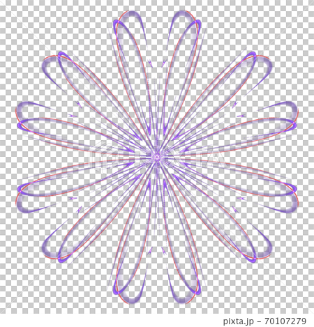 美しい六角形(背景透過PNG) 20201004_007 美しい六角形(背景透過PNG) 20201004_007 70107279