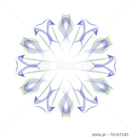 美しい六角形(背景透過PNG) 20201004_004 美しい六角形(背景透過PNG) 20201004_004 70107285