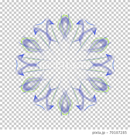 美しい六角形(背景透過PNG) 20201004_004 美しい六角形(背景透過PNG) 20201004_004 70107285