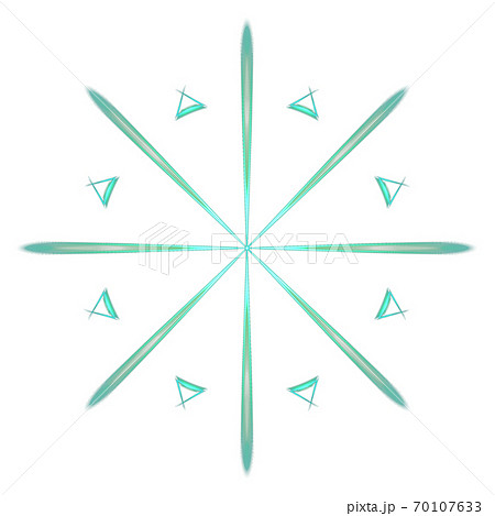 美しい八角形(背景透過PNG)　20201004_014 70107633