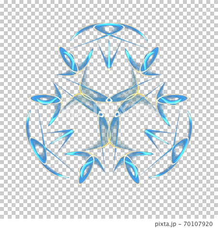 Beautiful triangle (transparent PNG background) 20201004_903-002 70107920