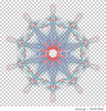 Beautiful decagon (transparent PNG background) 20201004_005 70107984