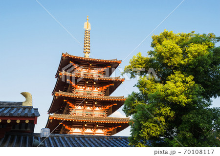 天王寺の四天王寺 天王寺の四天王寺 70108117