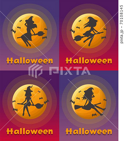 ハロウィーン ハロウィン 魔女 70108145