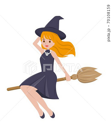 ハロウィーン ハロウィン 魔女 70108159