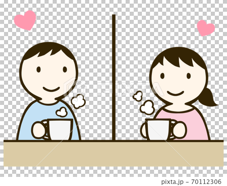 Men and women making tea Men and women making tea 70112306