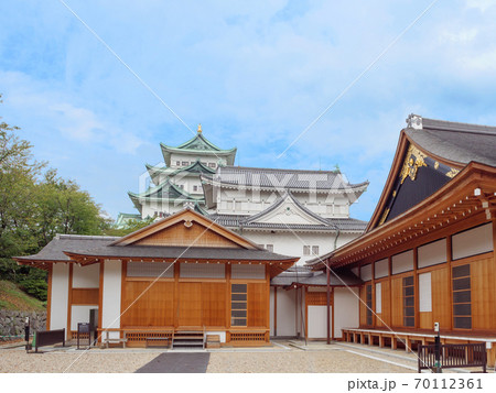 名古屋城本丸御殿湯殿書院と天守 70112361