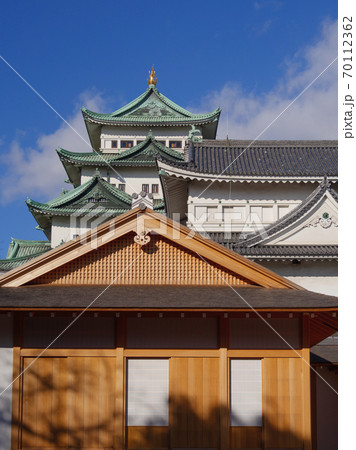 名古屋城本丸御殿湯殿書院と天守 名古屋城本丸御殿湯殿書院と天守 70112362
