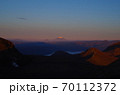 樽前山から臨む蝦夷富士　羊蹄山 70112372