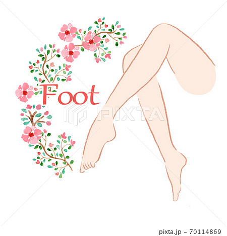 美脚のカットラスト 70114869