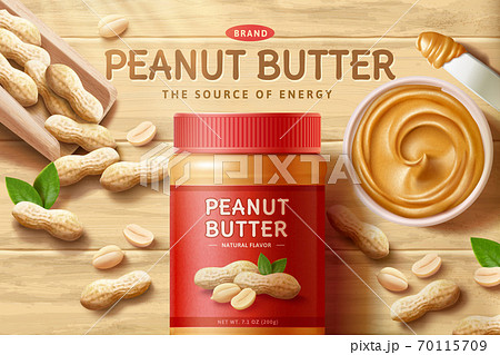 Natural peanut butter ad Natural peanut butter ad 70115709