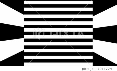 Black and white stripes. Computer generated abstract background, 3D render 70117741