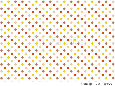 カラフル 水玉 ドットのイラスト素材