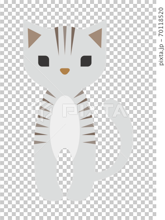 とら猫のイラスト 70118520