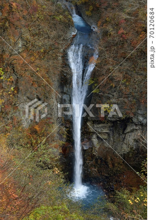 秋の那須高原　駒止の滝 70120684