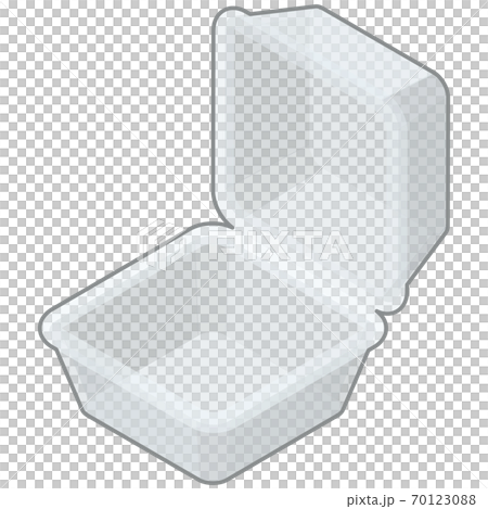 テイクアウト用 プラスチックのフートパック 縁あり テイクアウト用 プラスチックのフートパック 縁あり 70123088