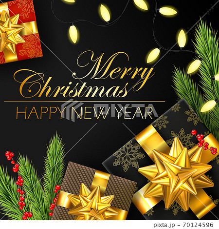 Merry Christmas banner Merry Christmas banner 70124596