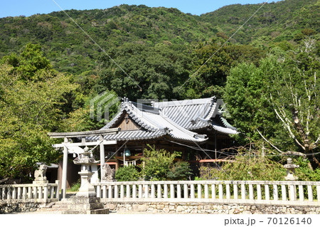 御崎神社(拝殿) 【和歌山県日高郡美浜町】 70126140